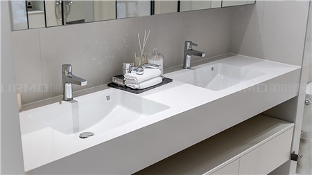 定制雙臺(tái)盆浴室柜被夸了100遍+ | 麗爾曼頓全屋定制