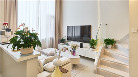 6.5w打造奶油風(fēng)格的家52m² | 麗爾曼頓全房全屋定制